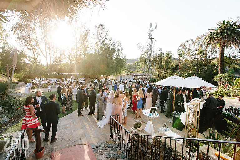 sunset-cocktail-hour-at-leo-carrillo-ranch-wedding