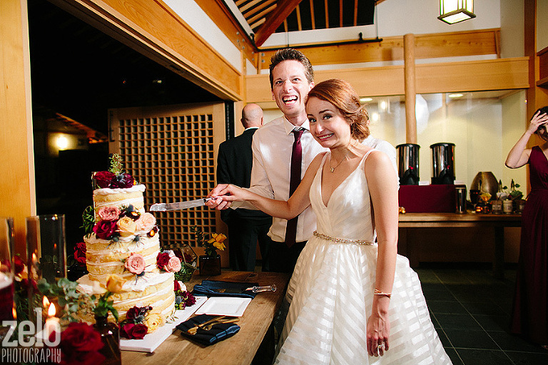 surprised-bride-cutting-the-cake