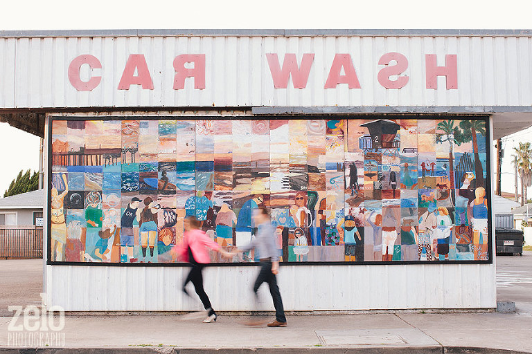 creative-photography-engagement-photos-car-wash